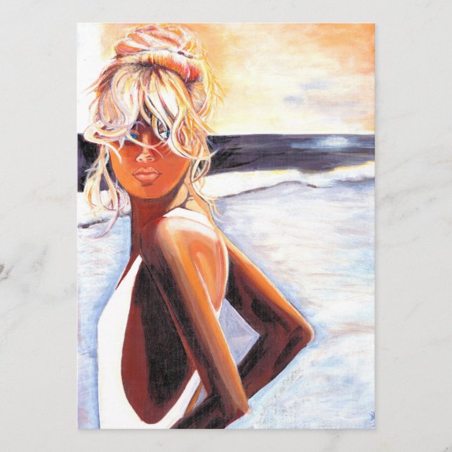 Beach Summer Card (Front)