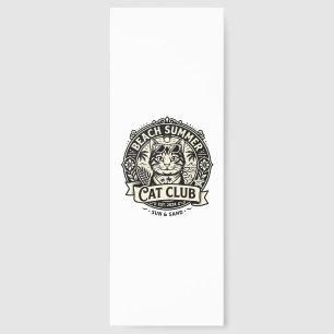 Beach Summer Cat Funny Cat Graphic - Beach Summer Bookmarks