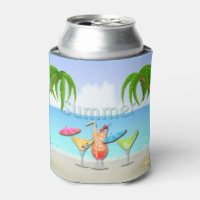 Beach Summer Cocktails Can Cooler