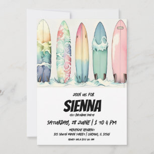 Beach Summer Party Invitation