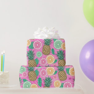 Beach Summer Pattern Wrapping Paper