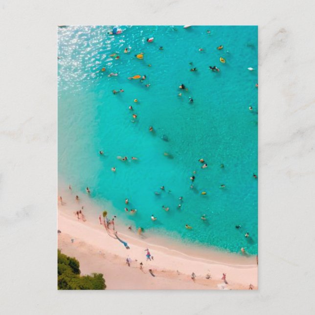 Beach summer postcard (Front)