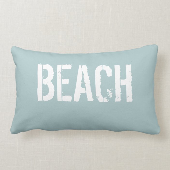 aqua lumbar pillow