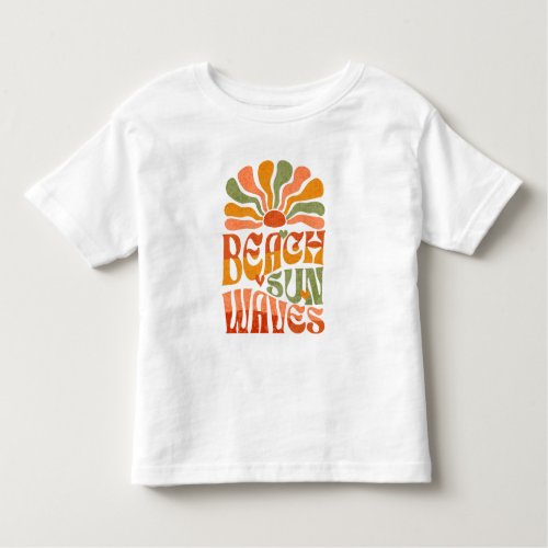 Beach Sun Waves Toddler T_shirt