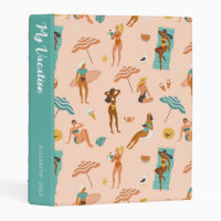 Beach Sunbathers Pattern