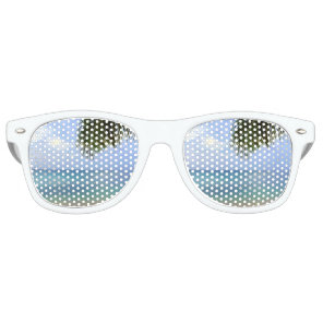 Beach Sunglasses | Watercolor Ombre Retro Shades