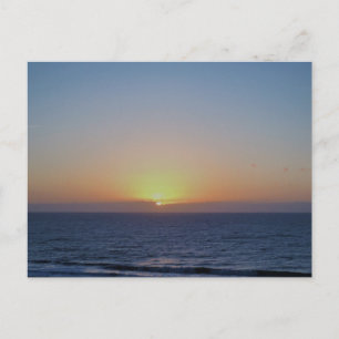 Beach Sunrise Original Coastal Photography Postcard