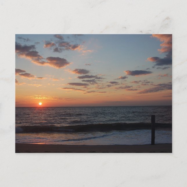 Beach Sunrise Postcard (Front)