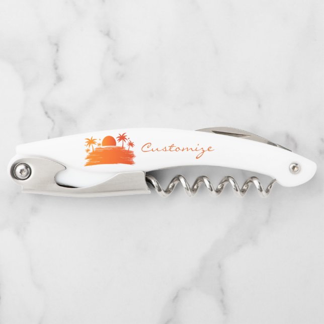 Beach Sunrise Sunset Thunder_Cove Waiter's Corkscrew (Front)