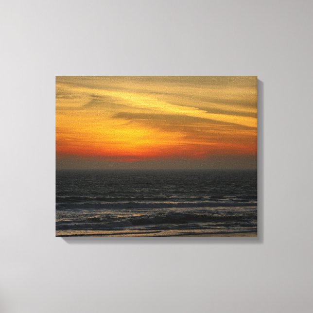 Beach Sunset Canvas (Front)