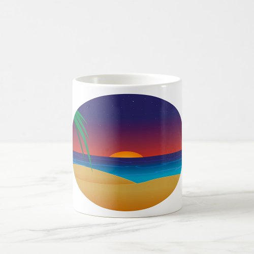 Beach Sunset Coffee Mug