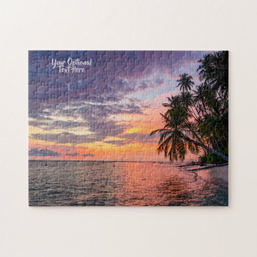 Beach Sunset Jigsaw Puzzle