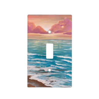 Beach Sunset Light Switch Plate