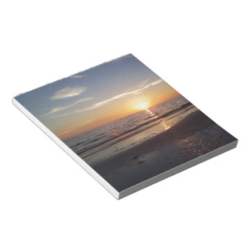 Beach Sunset Notepad