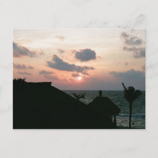 Beach Sunset Postcard