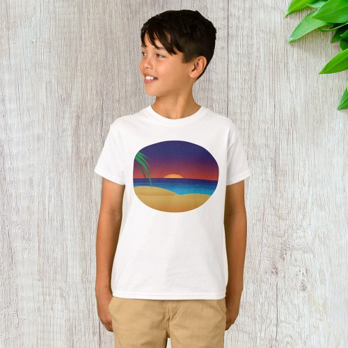 Beach Sunset T_Shirt
