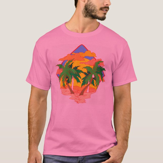 Beach Sunset T-Shirt (Front)