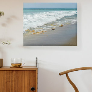 "Beach & Surf Dynamic Coastline Photographic Acrylic Print