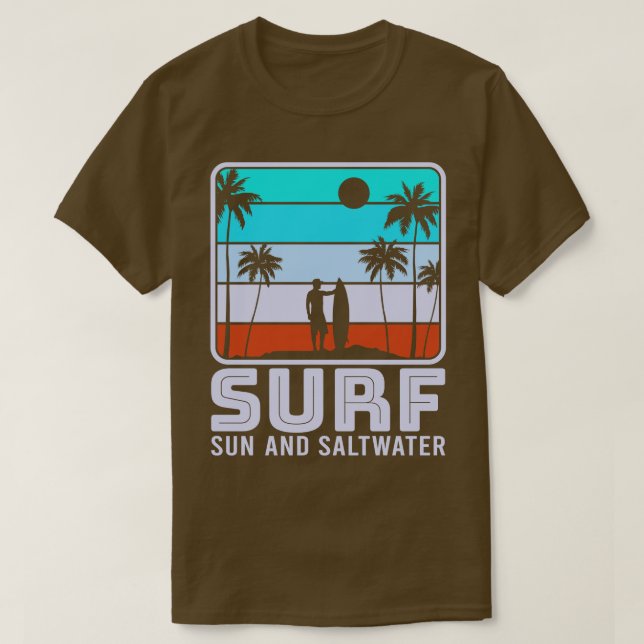 Beach Surfing Kitesurfing Wakeboarding Surfer 20 T-Shirt (Design Front)