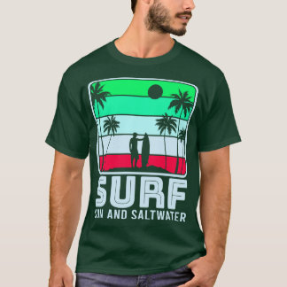 Beach Surfing Kitesurfing Wakeboarding Surfer 2 T-Shirt