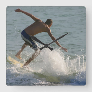 Beach Surfing Wall Decor Clocks