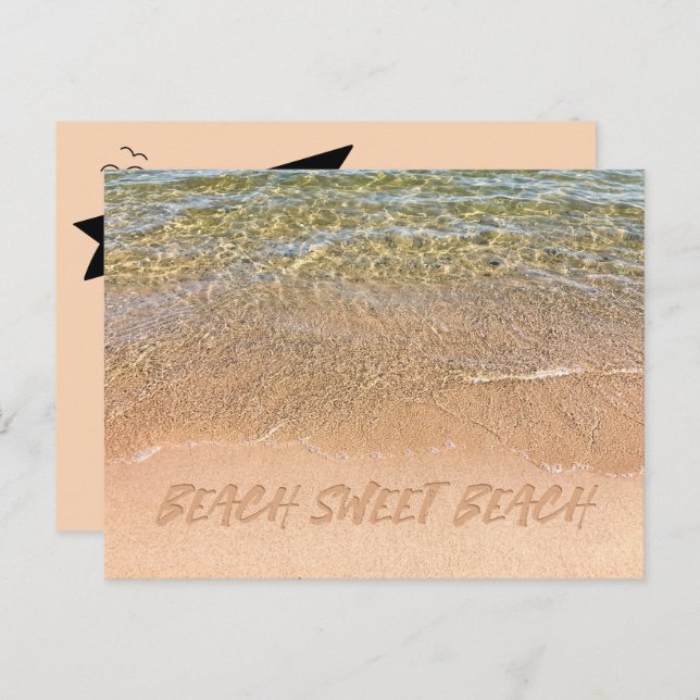 Beach Sweet Beach! Change of Address Postcards (Front/Back)