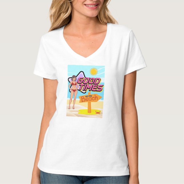 beach T-Shirt (Front)