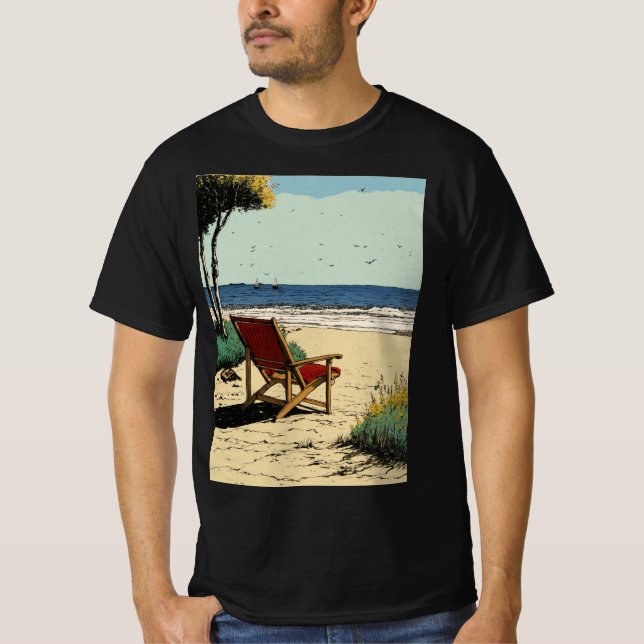 Beach t-shirt (Front)