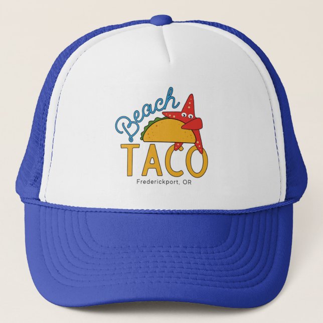 Beach Taco Trucker Hat (Front)