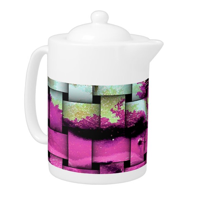 BEACH TEAPOT (Left)