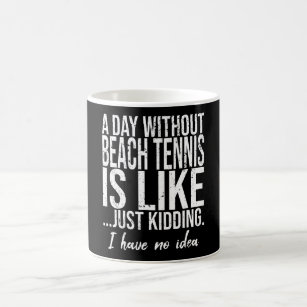 Beach Tennis funny sports gift Coffee Mug