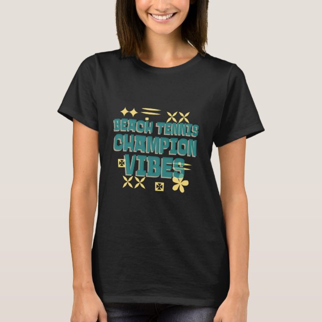 beach tennis T-Shirt (Front)