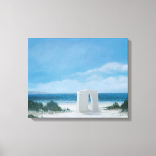 Beach Tent 2012 Canvas Print