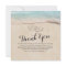 Beach Thank You Note | Photo Wedding