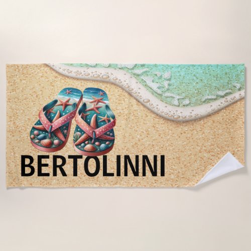 Beach Theme  Beach Towel