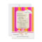 Beach Theme Bridal Shower Invitation -- BeachTowel
