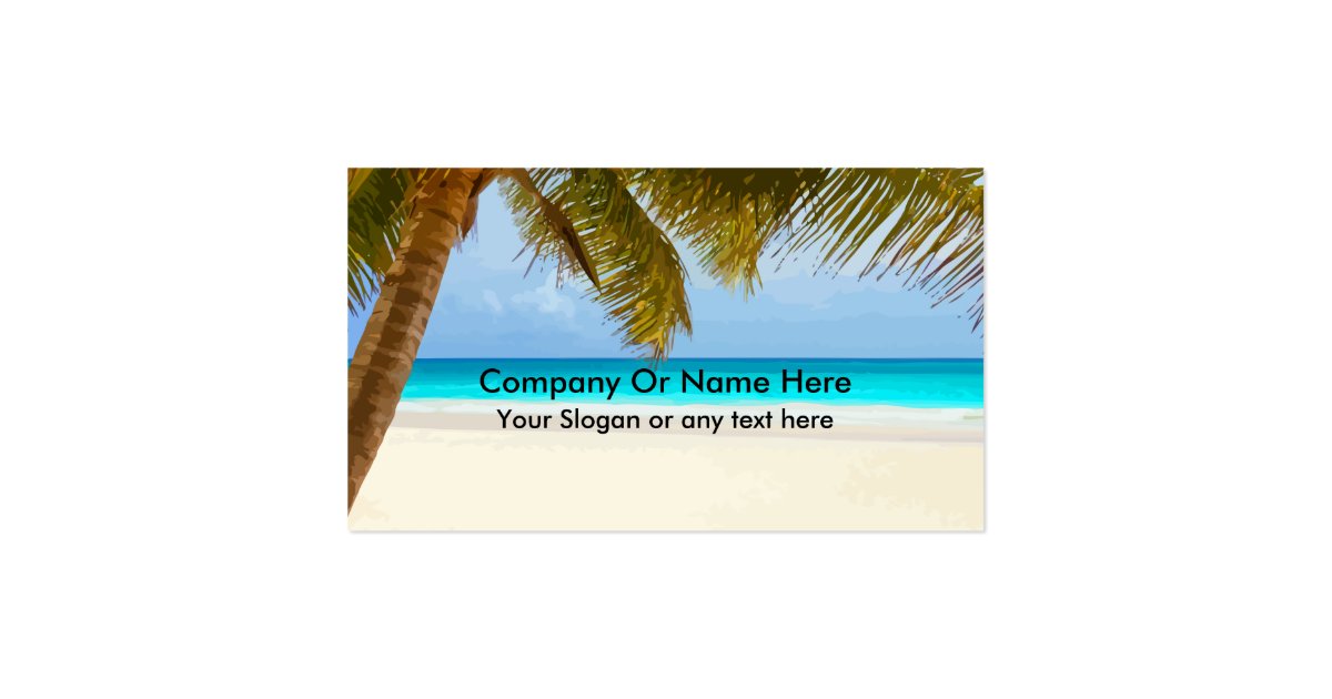 Beach Theme Business Cards | Zazzle