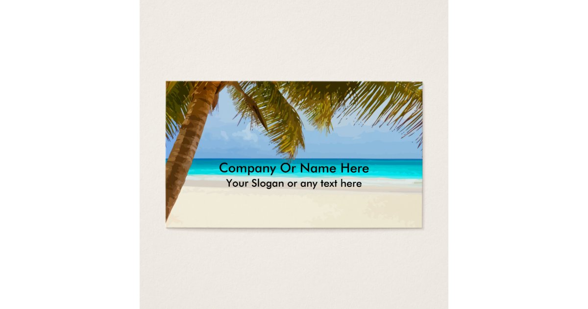 Beach Theme Business Cards | Zazzle.com