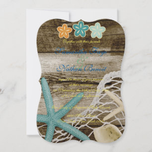 BEACH THEME INVITATION