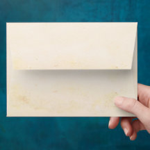 Beach Theme Invitation Envelope