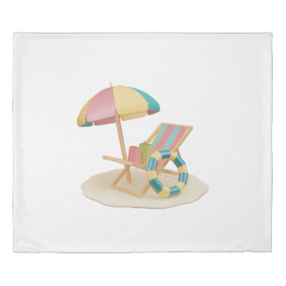 Beach Theme Logo Inspired Night King Bedspreads