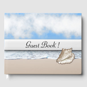 Beach Theme Personalized Guest Book