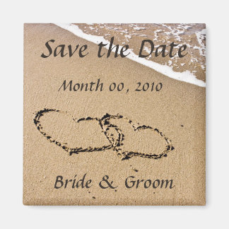 Beach Theme Save the Date Magnets