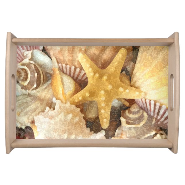 Beach Theme Serving Tray (Front)