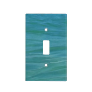 Beach Theme Wall Plates Light Switch Covers Zazzle Beach Theme Tropical Blue Green Aquamarine Waves Light Switch Cover