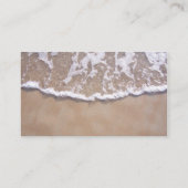 Beach Theme Wedding Website Enclosure Card (Back)