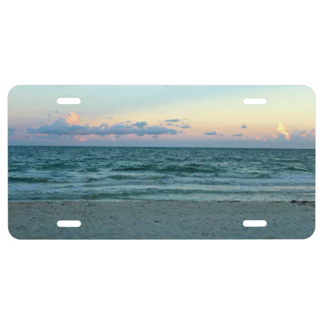 Beach Themed, A Beach With White Sands, Blue Water License