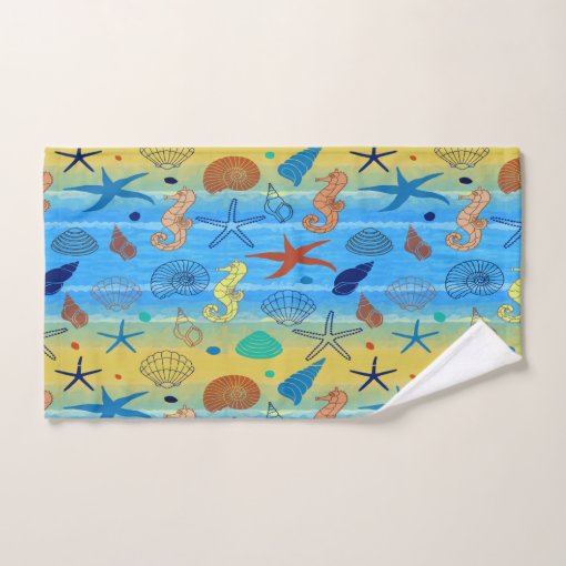 Beach Themed Bath Towel Set Zazzle
