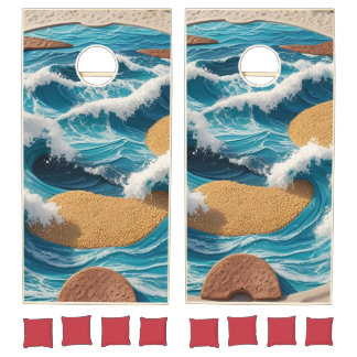 Beach Themed Cornhole Set