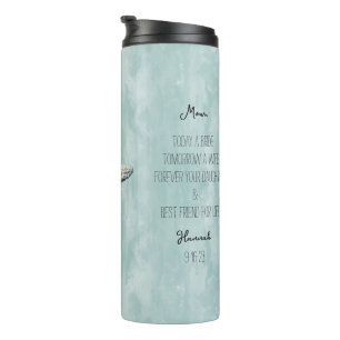 Beach Themed Mother of the Bride  Thermal Tumbler